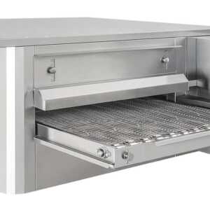 Forno de pizza com tapete 80