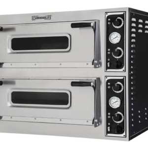 Forno de pizza elétrico 2x4 pizzas 40 cm