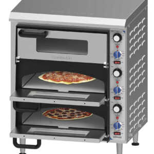 Forno de pizza elétrico 3 câmaras 35 cm