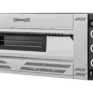 Forno de pizza a gás 9 pizzas 30 cm