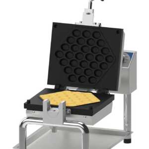 Máquina de waffles simples de abertura a 180° Bubble