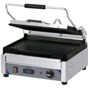 Grelhador Panini Grande Premium placas Estriada-Lisa com temporizador