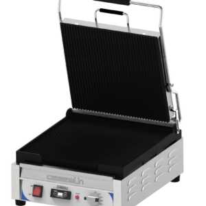 Grelhador Panini XL Premium placas Estriada-Estriada com temporizador