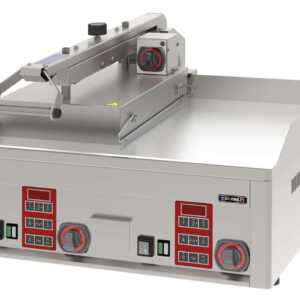 Grelhador com prensa - Elétrico semiautomático duplo - 1 prensa