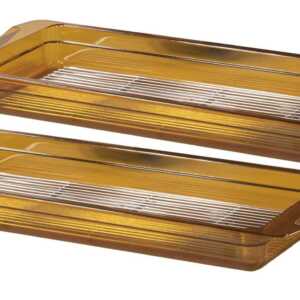 Conjunto de 2 tabuleiros GN 2/4 de alta temperatura