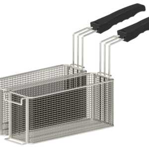 Conjunto de 2 cestos de 4,5 L para fritadeira 10 litros