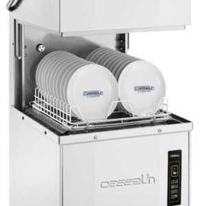 Máquina de lavar louça de capota com bomba de drenagem