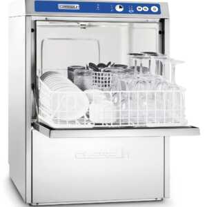 Máquina de lavar copos de parede dupla com bomba de drenagem e amaciador de água integrados