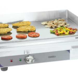 Placa de grelhar elétrica premium lisa