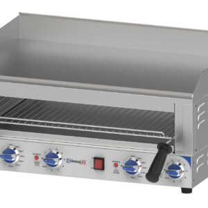 Placa de grelhar com tostadeira integrada 700