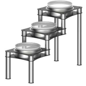 Expositor de buffet refrigerado eutéctico 3 T - Nena