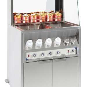 Estação de salga com aquecedor de molhos 800