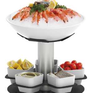 Expositor giratório de frutos do mar 1 Fuly