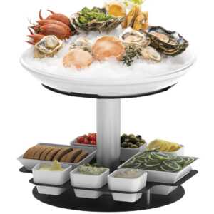 Expositor giratório de frutos do mar 3 Fuly