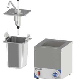 Dispensador de molho aquecido