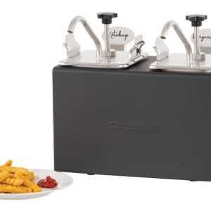 Dispensador de molho frio duplo