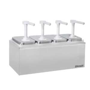 Dispensador de molho neutro 4 x 2 L