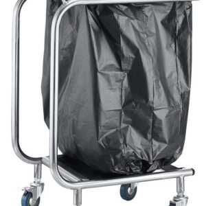 Suporte móvel para sacos de lixo