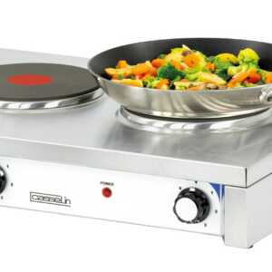 Fogão elétrico duplo