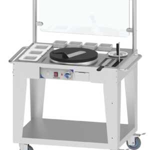 Suporte móvel para crepes