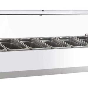 Saladete de bancada 7x GN 1/4