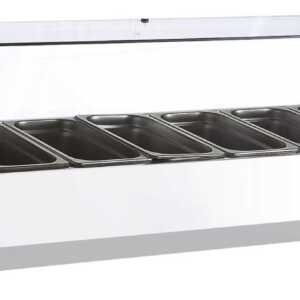 Saladete de bancada 8x GN 1/3