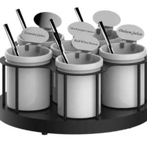 Suporte para molhos giratório