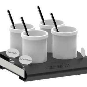 Suporte para molhos refrigerado eutéctico GN 1/2