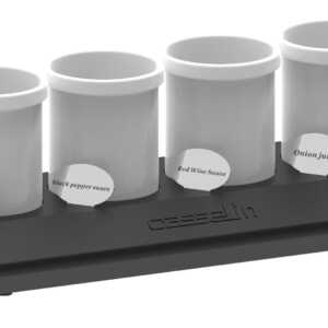 Suporte para molhos refrigerado eutéctico GN 2/4