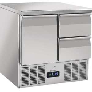 Saladete 2 gavetas 1 porta GN 1/1