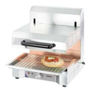 Salamandra de quartzo com teto móvel