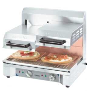 Salamandra de quartzo com teto duplo móvel