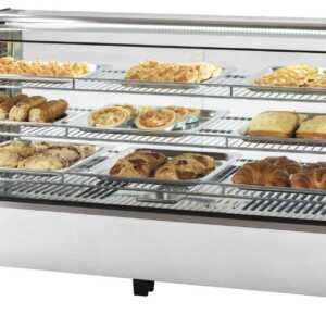 Vitrina aquecida encastrada 200 L