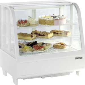 Vitrina refrigerada de bancada 100 L Branca