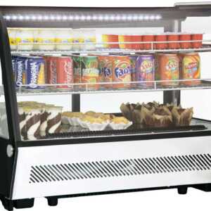 Vitrina refrigerada de bancada 160 L
