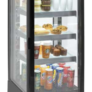 Vitrina refrigerada 2 portas 93 L Preta