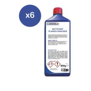 Lote de 6 Detergente para placa de grelhar 850 mL