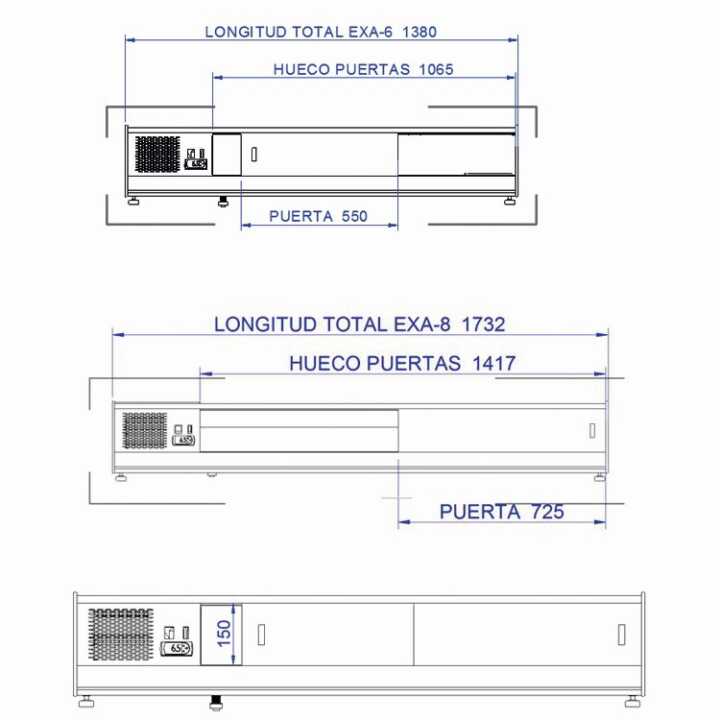10629 Portas de correr de vidro.