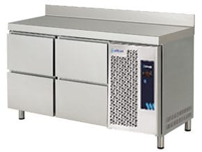 Mesa Refrigerada Gastronomica Portas E Gavetas Mpg-135 Hc Hh