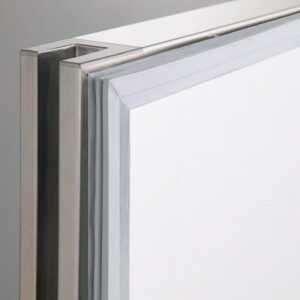 Portas equipadas com dobradiças com sist