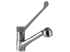 Torneira Monomando 2 Aguas Ducha Extraíble Gm2dex E