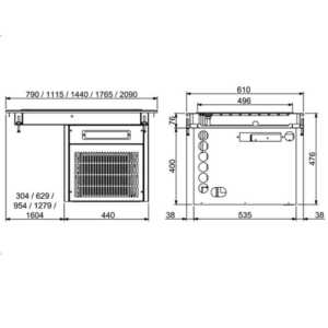 para o serviço e apresentação de pratos frios