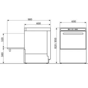 2 ciclos de lavagem de 90” e 180”.