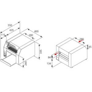 Para aplicações de buffet