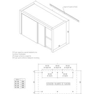Sistema simples de fixação à parede