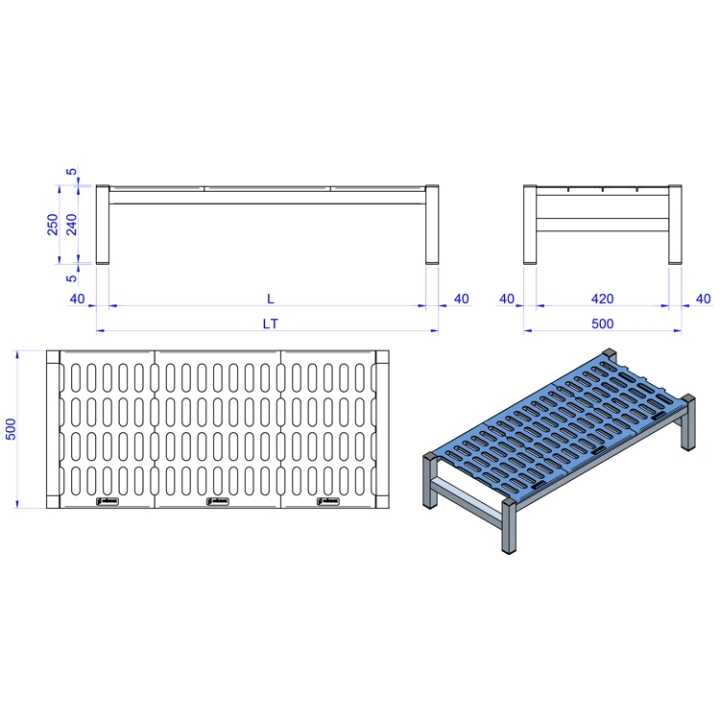 10497 Estrutura robusta e