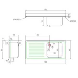 Fabricadas completamente em aço inoxidável AISI-