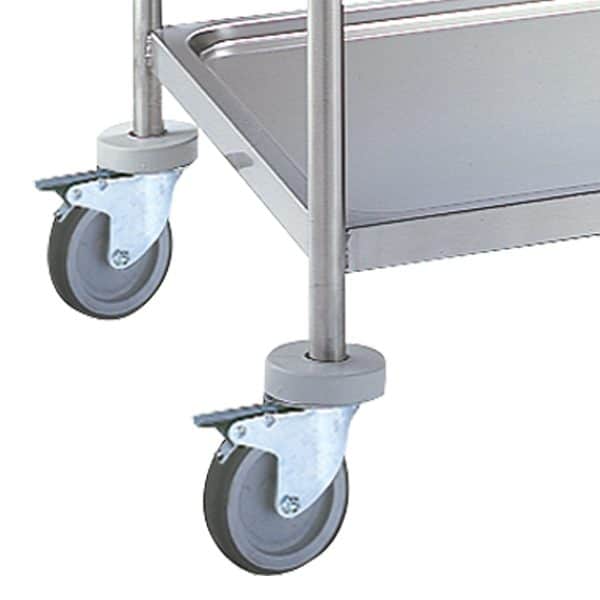 10791 Equipado com 4 rodízios giratórios insono