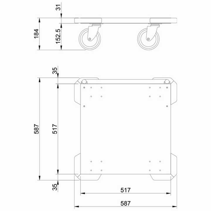 5 – Hotelequip.pt Carrinhos CC-55 e BC-55 feitos de aço inoxidável.