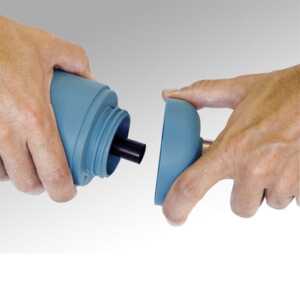 permitindo trabalho em recipientes de